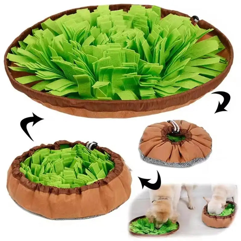 Snuffle Mat for Dogs & Cats | Interactive Foraging Mat for Mental Enrichment