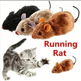 Lifelike Plush Mouse Toy | Realistic Running Rat Toy for Cats & Dogs