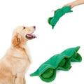 Pea Pod Snuffle Toy | Squeaky Treat-Hiding Plush for Dogs