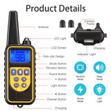 Remote Training Dog Collar | Waterproof Rechargeable E-Collar with Safety Modes
