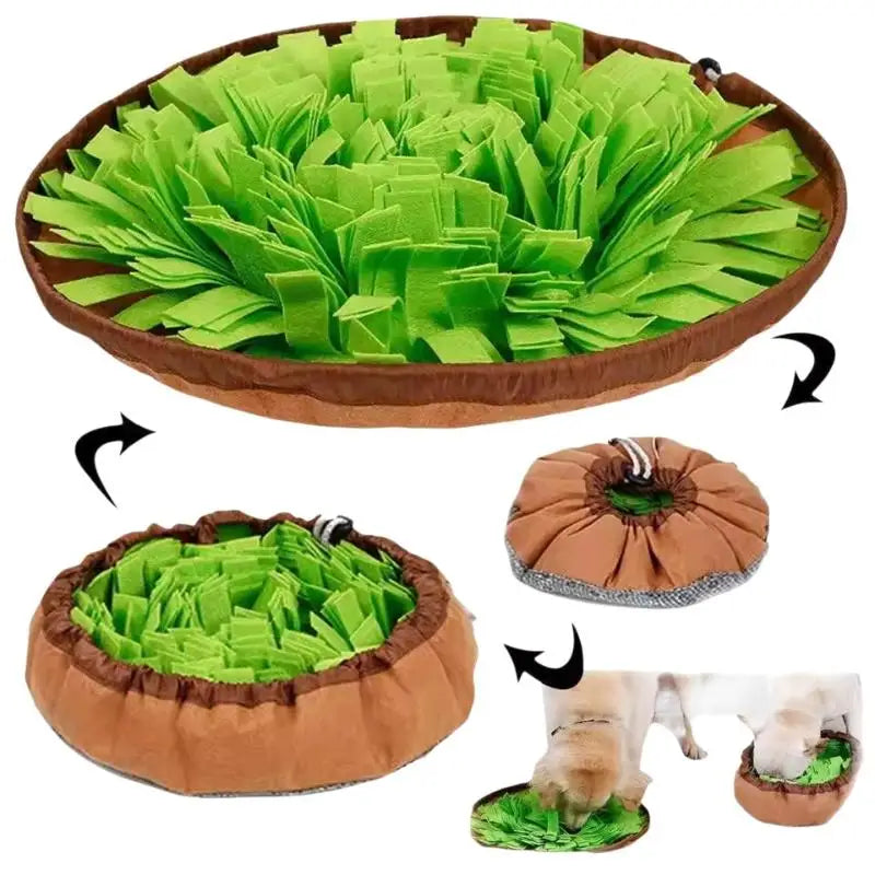 Snuffle Mat for Dogs & Cats | Interactive Foraging Mat for Mental Enrichment
