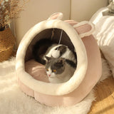 Deep Sleep Foldable Pet Bed | Washable Cave Sleeping Mat for Cats & Dogs