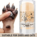 45g Dog Nose and Paw Balm Dog Paw Cream Cats Dogs Paw Protector Cream Pet Feet Moisturizer Pet Crack Feet Repair Pet Accessories