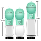 Portable Dog Water Bottle | Leak-Proof Drinking Bowl for Walks & Outdoor