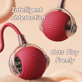 Smart Self-Rolling Cat & Dog Ball | Obstacle-Avoiding Interactive Pet Toy