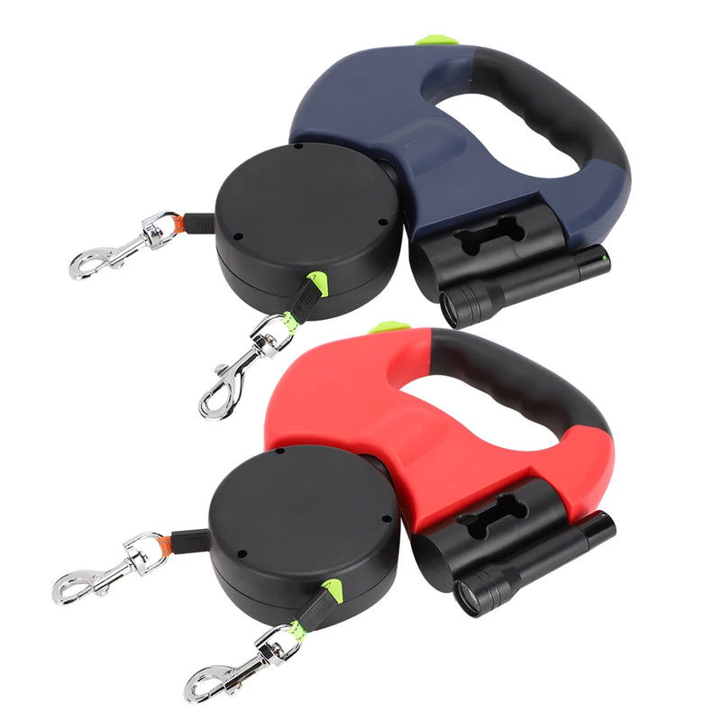 LED Night Safety Dog Leash | Ergonomic Light-Up Walking Lead