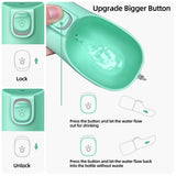Portable Dog Water Bottle | Leak-Proof On-The-Go Drinking Bowl for Walks & Travel