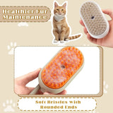 3-in-1 Pet Steam Brush | Spray Massage & Hair Removal Grooming Comb